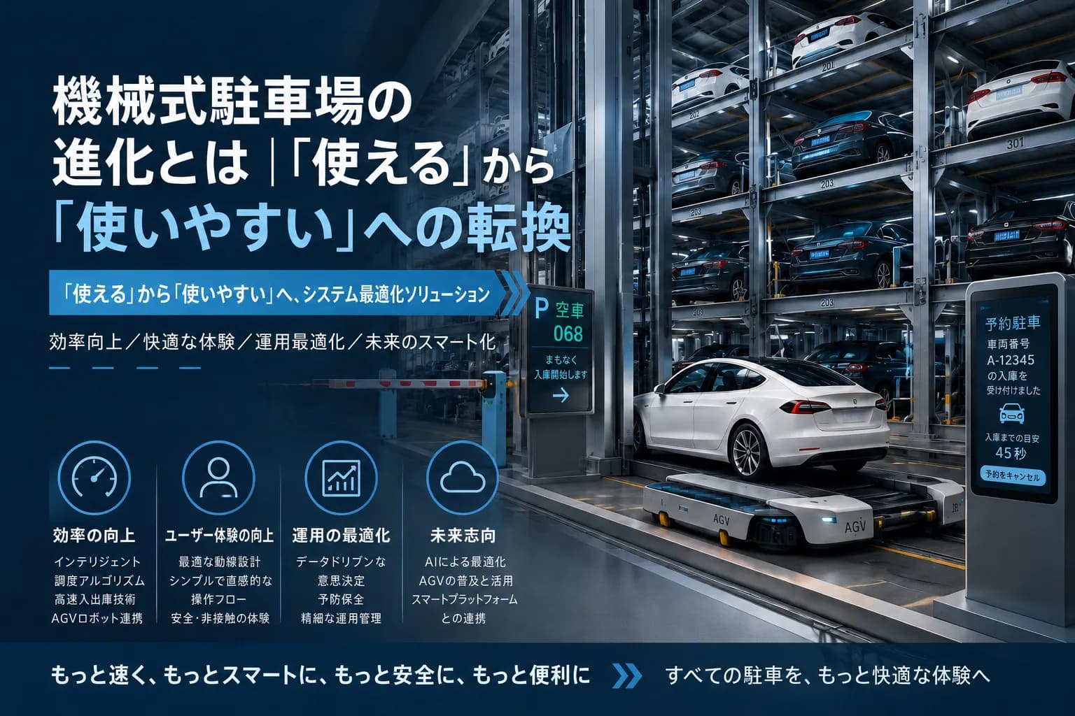 機械式駐車場の進化とは｜「使える」から「使いやすい」への転換